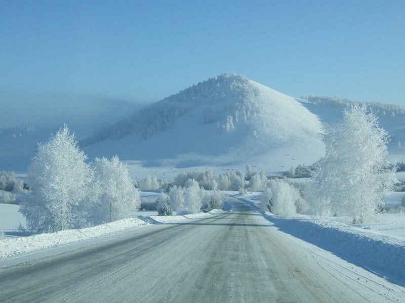 Горный Алтай зимой. Фото: TURISTKA.RU Январь 2004