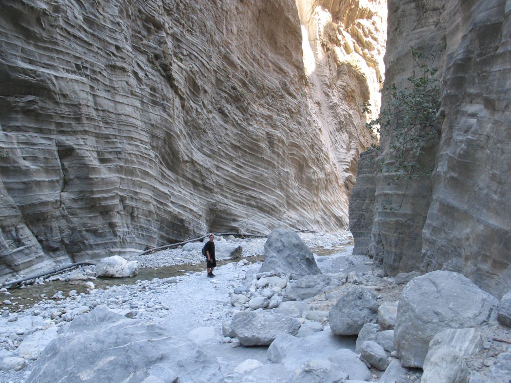 Самарийское ущелье, Крит