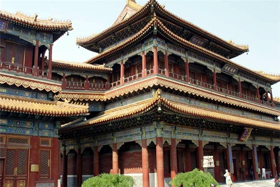 Знаменитый храм в Пекине