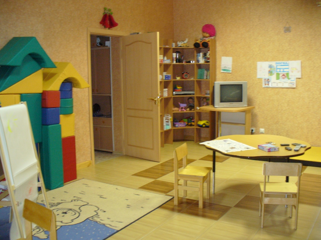 Детская комната в гостинице 