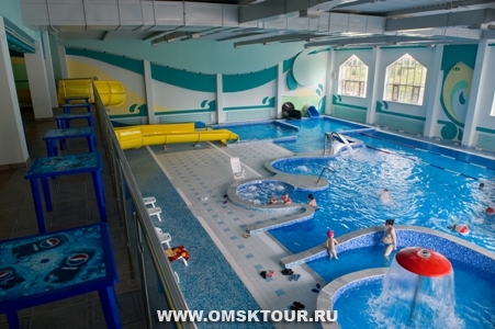 Фото аквапарка в Чернолучье 