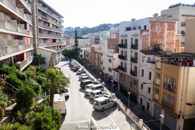 Фото из окна квартиры в Испании для аренды 