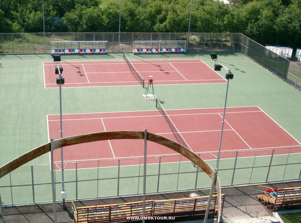 Теннис на базе отдыха Стрельникова 