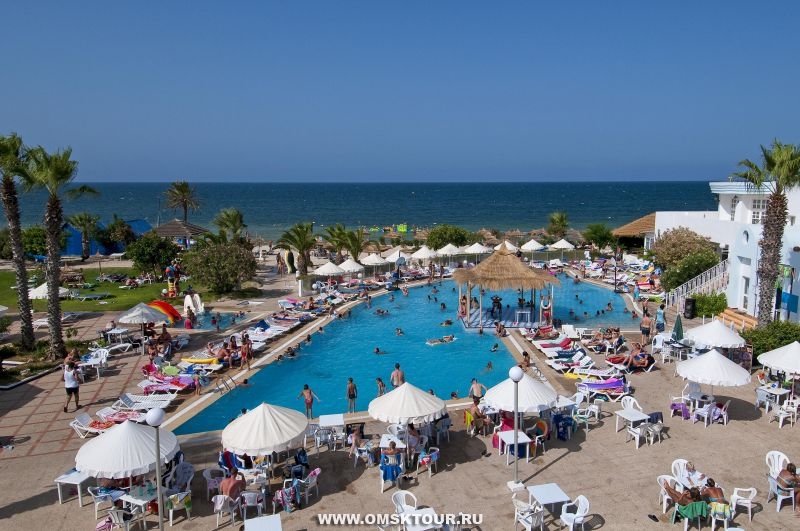 Территория отеля Eden clab (Тунис) 