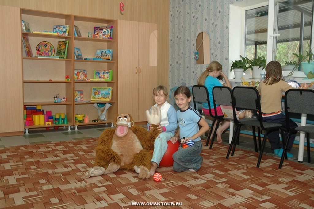 Детская комната на базе отдыха «Радуга» 
