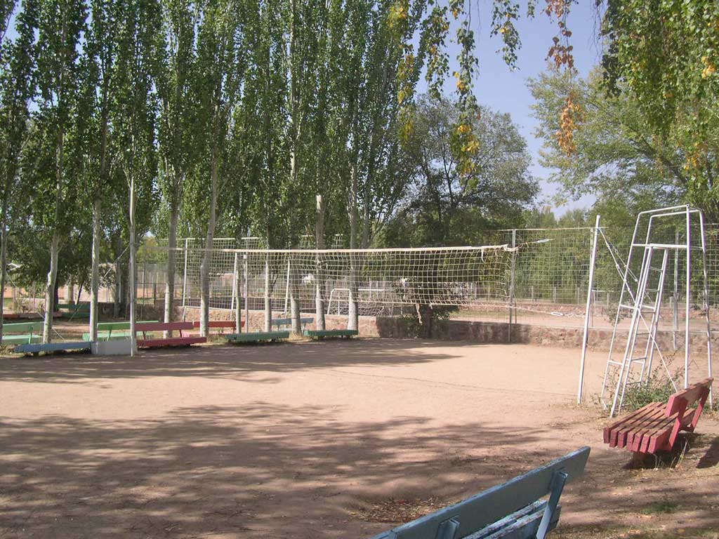 Спортивная площадка санатория «Кыргызское взморье» 