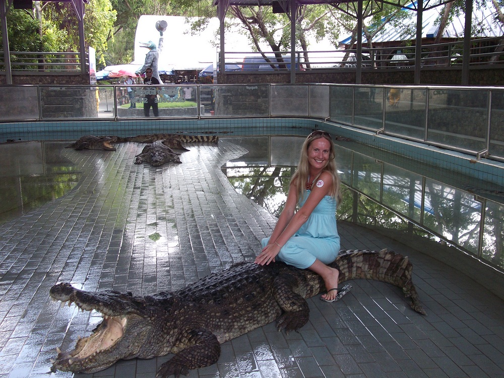 Фотографии с экскурсии на крокодиловую ферму в Паттайе